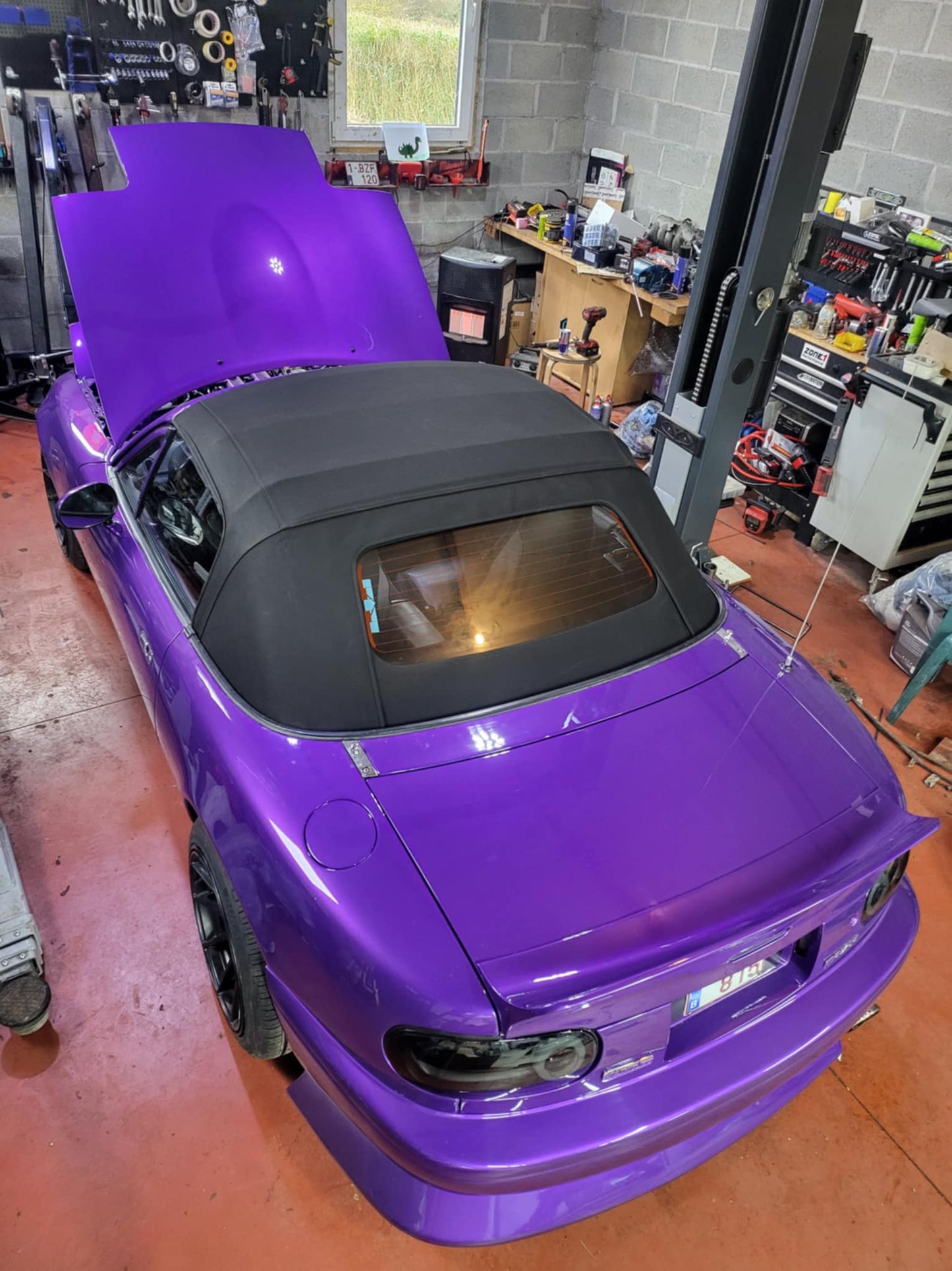 Mazda MX-5 NA / NB(FL) Softtop Mohair with heated glass window