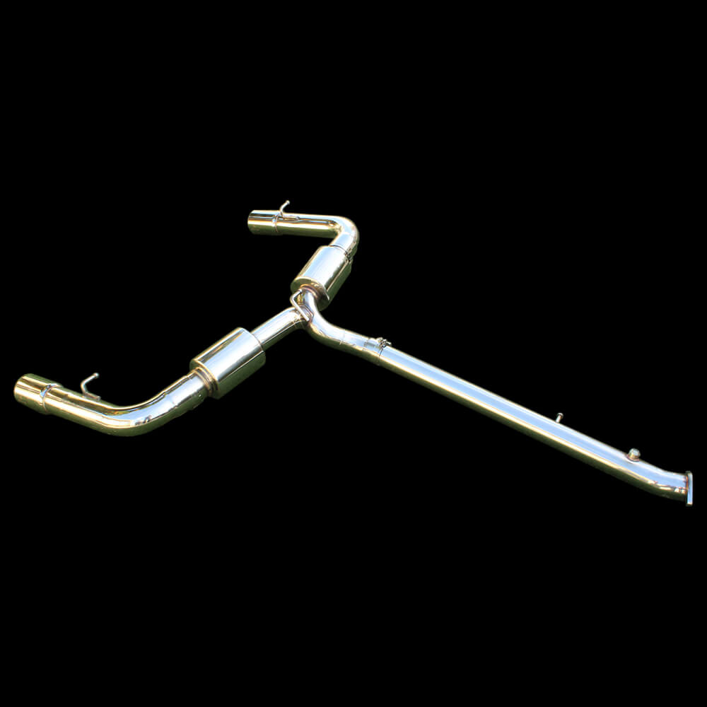 NA 1.6 or 1.8 Catback Performance Twin Exit Exhaust System