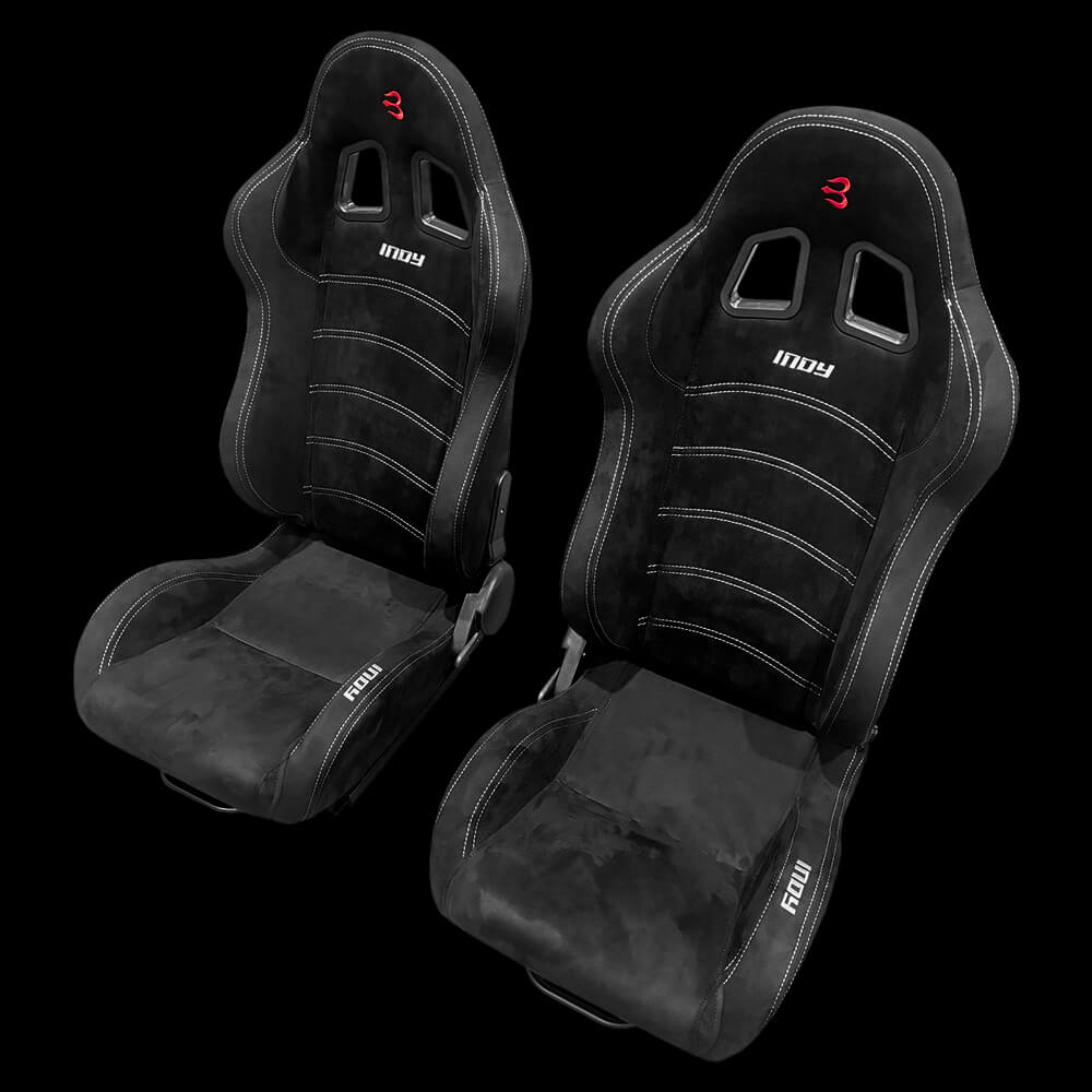 Set of Barbarian Racing INDY Direct-Fit Bucket Seats (2 seats + 2 MX5 mounts)