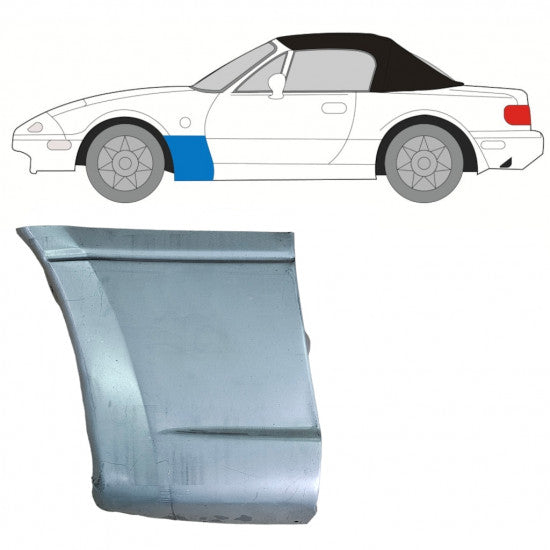 Left side front wing repair panel MX-5 NA