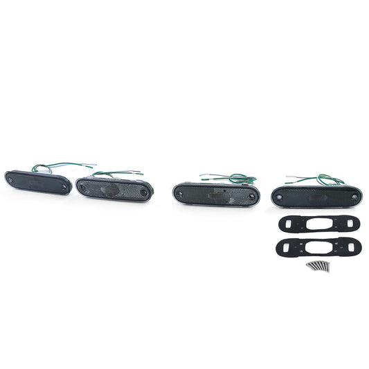 Smoke side marker lights / reflectors NA/NB(FL) - ECE APPROVED