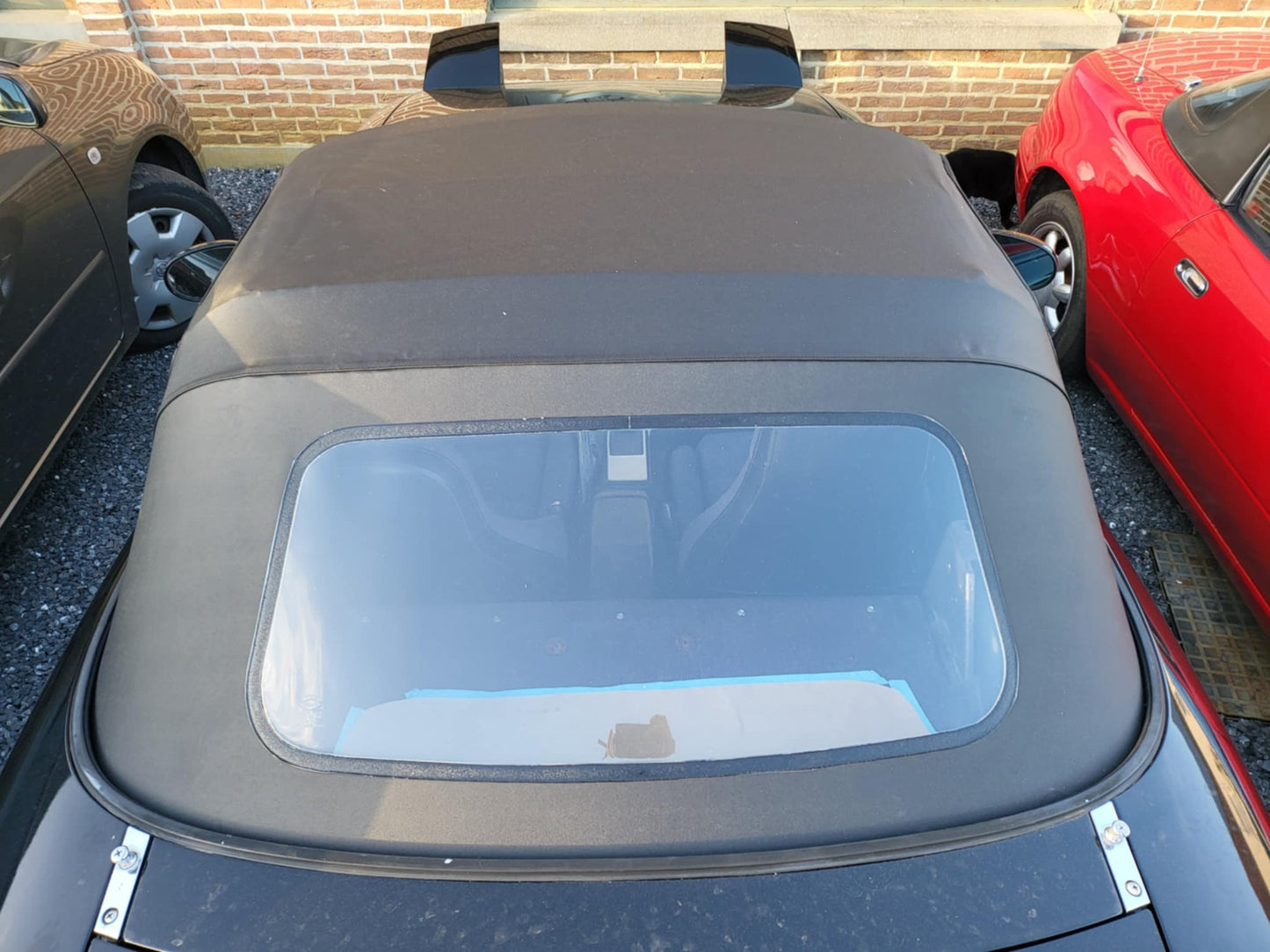 Mazda MX-5 NA / NB(FL) Softtop Vinyl with plastic window (no zipper)