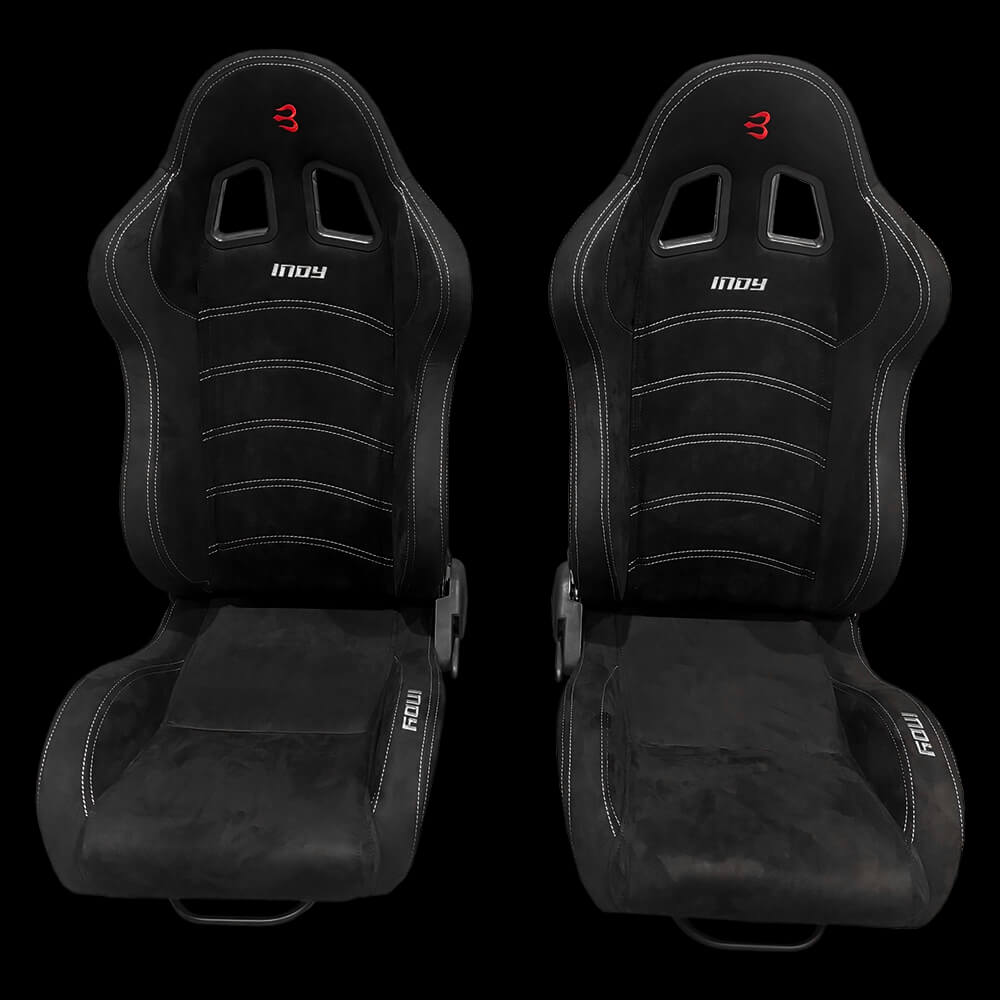 Set of Barbarian Racing INDY Direct-Fit Bucket Seats (2 seats + 2 MX5 mounts)
