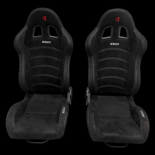 Set of Barbarian Racing INDY Direct-Fit Bucket Seats (2 seats + 2 MX5 mounts)