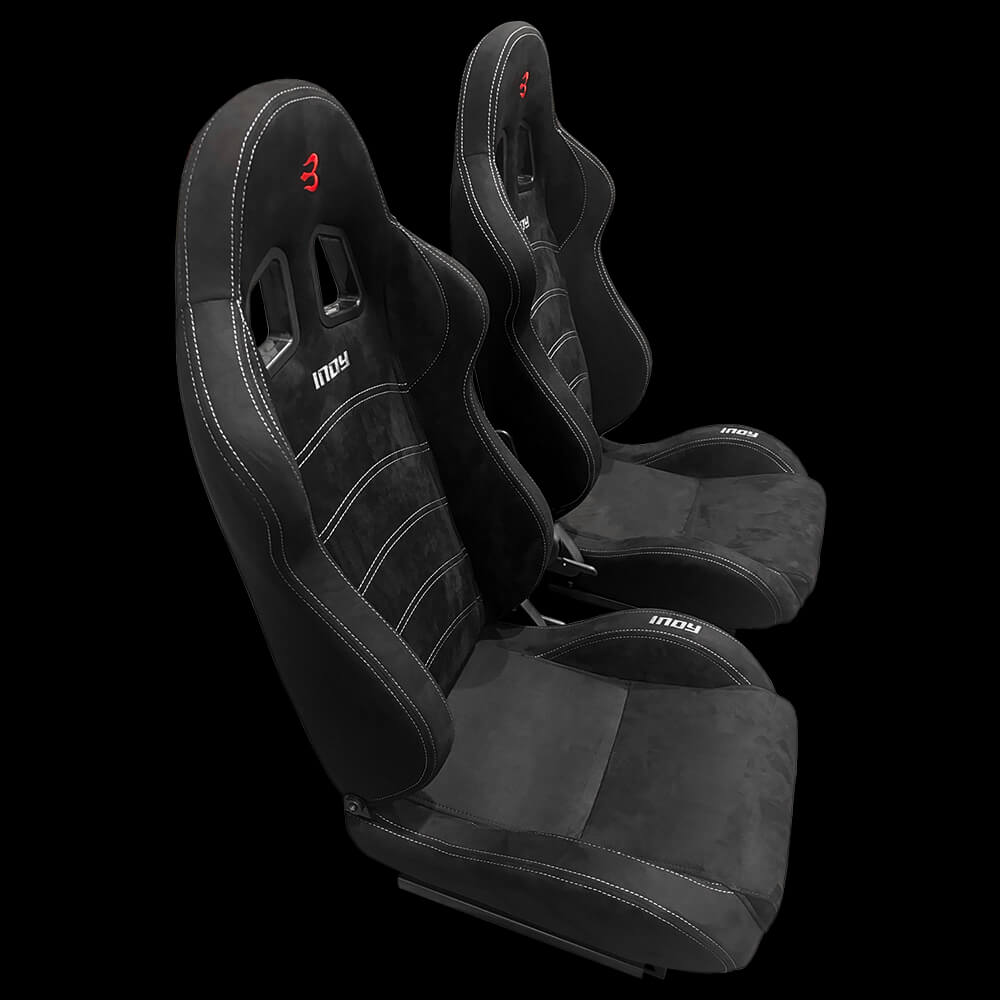 Set of Barbarian Racing INDY Direct-Fit Bucket Seats (2 seats + 2 MX5 mounts)