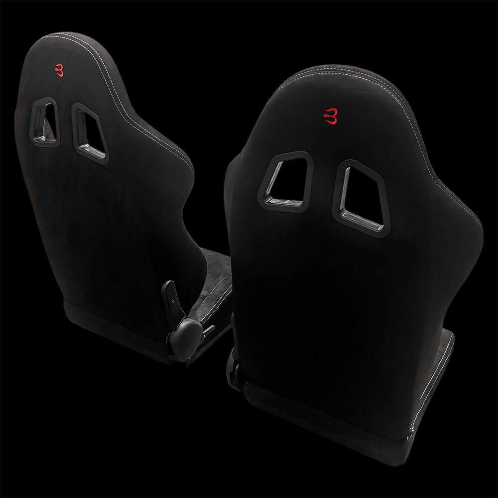 Set of Barbarian Racing INDY Direct-Fit Bucket Seats (2 seats + 2 MX5 mounts)