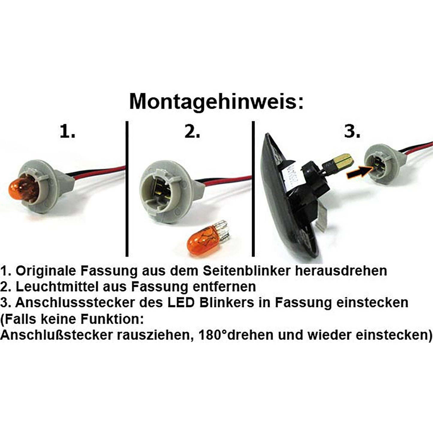 Smoke LED side indicators NA/NB(FL) - ECE APPROVED