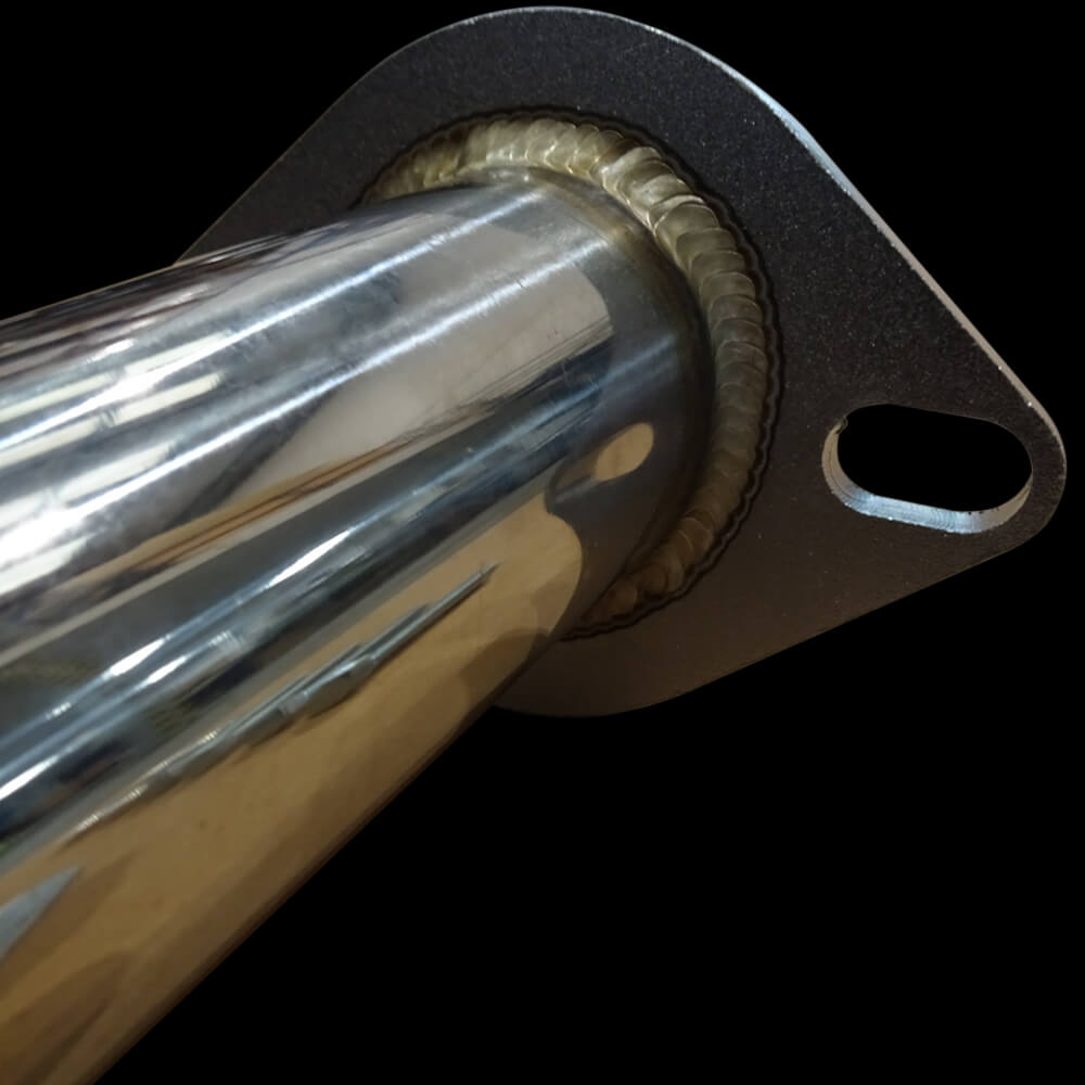 NA 1.6   2.5″ (51mm) Decat Performance Exhaust Pipe, (NA, 89 to 94)