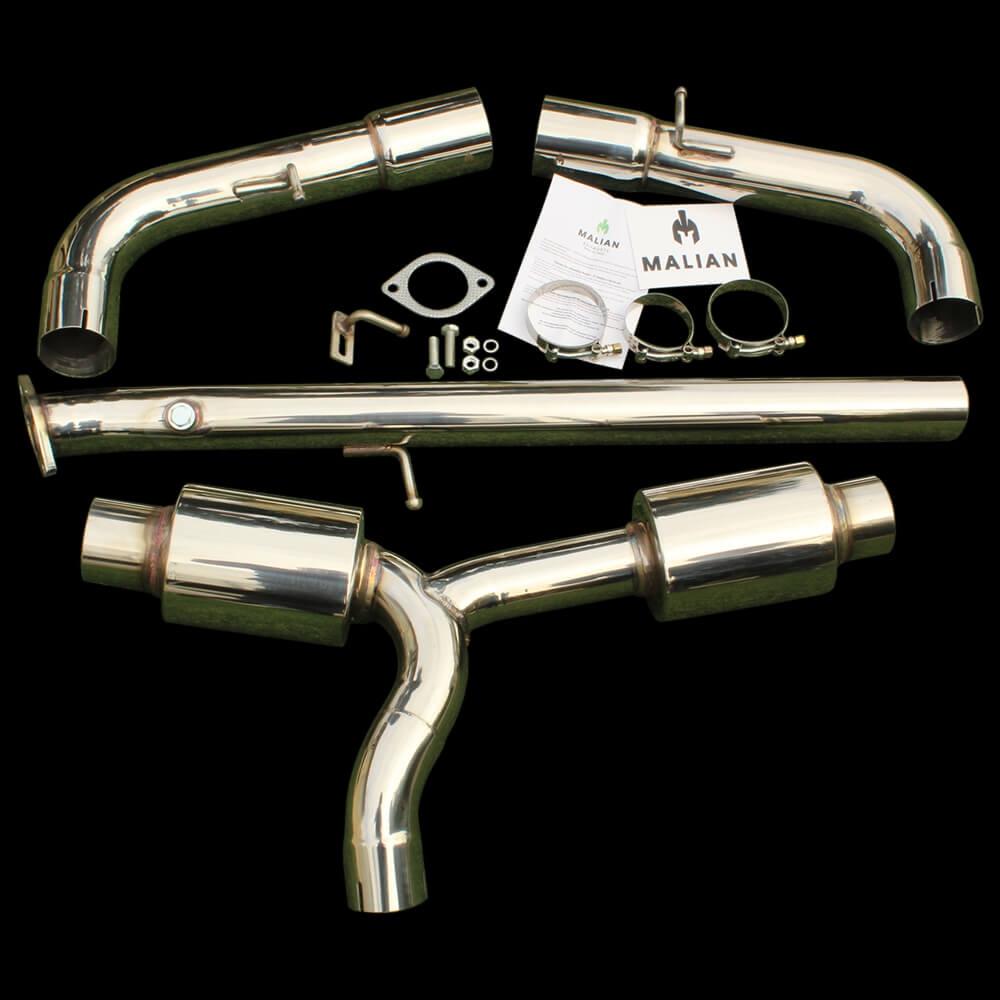 NA 1.6 or 1.8 Catback Performance Twin Exit Exhaust System