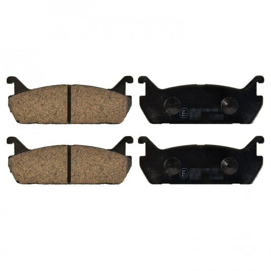 Rear brake pads for NA 1.6 116hp and 90hp NO ABS