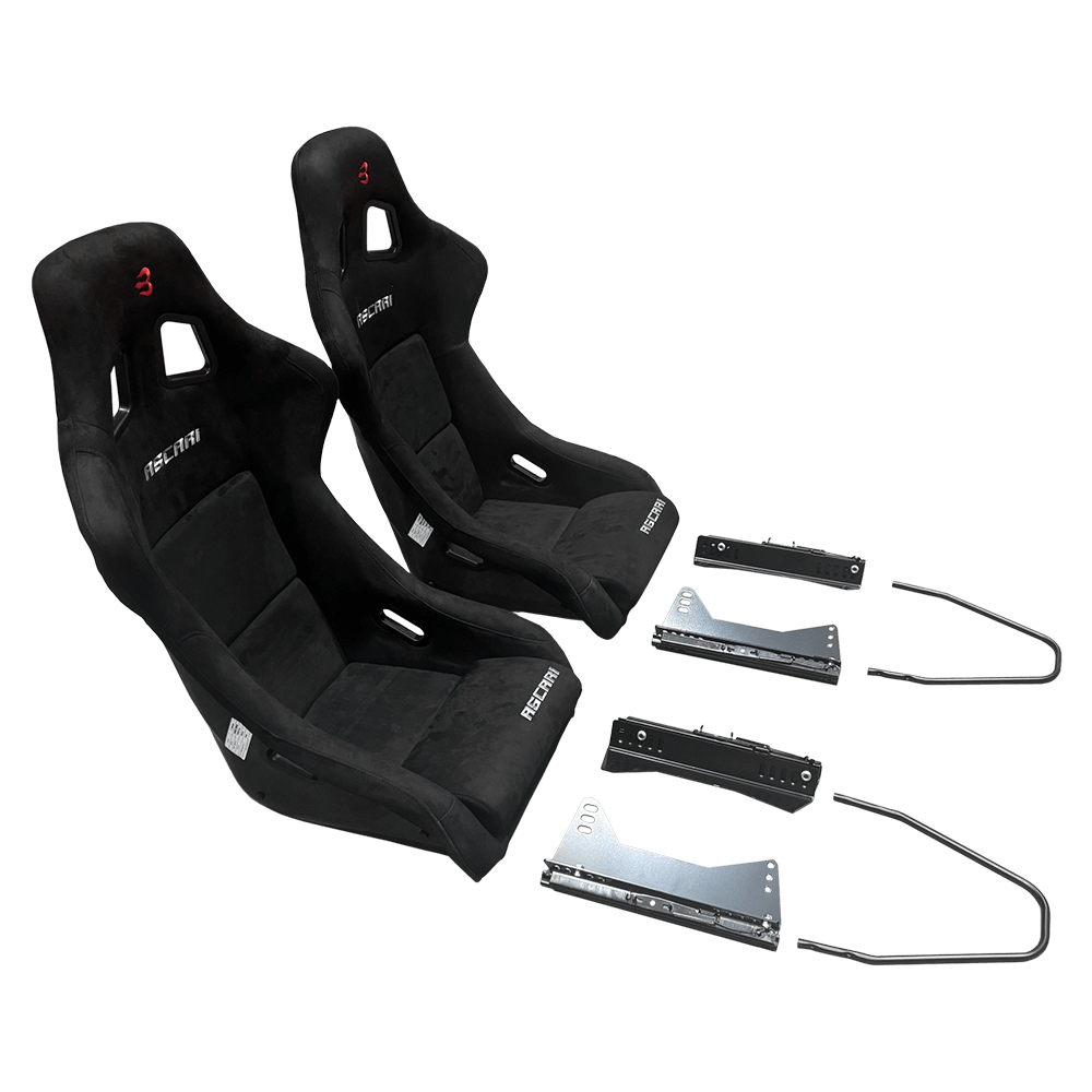 Set of Barbarian Racing ASCARI Direct-Fit Bucket Seats (2 seats + 2 MX5 mounts)