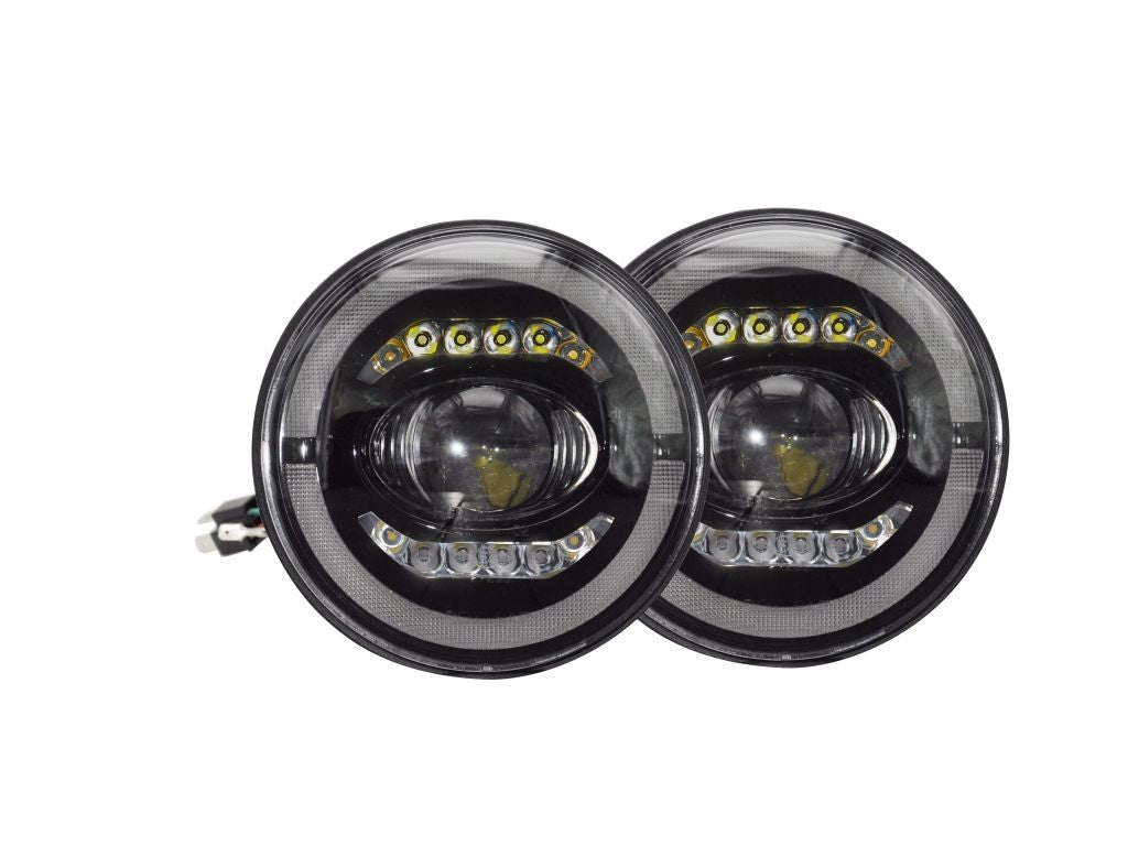 LED headlights NA - ECE APPROVED